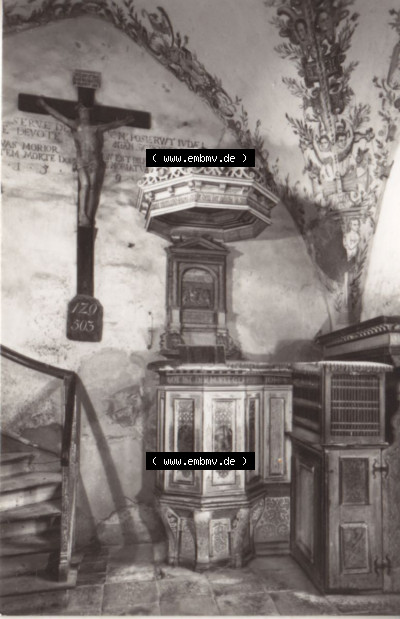 Burgkapelle aus dem 13. Jahrhundert, DDR-Zeiten Bezirk Karl-Marx-Stadt Sammlung