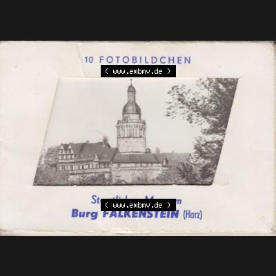 Fotos der DDR, Bezirk Karl-Marx-Stadt, Kreis Auerbach, Burg Falkenstein 1979, Staatliches Museum Burg Falkenstein. Fotos aus DDR-Zeiten Bezirk Karl-Marx-Stadt der Deutschen... Sammlung
