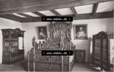 Herrschaftliches Schlafzimmer Frühbarock, DDR-Zeiten Bezirk Karl-Marx-Stadt Sammlung