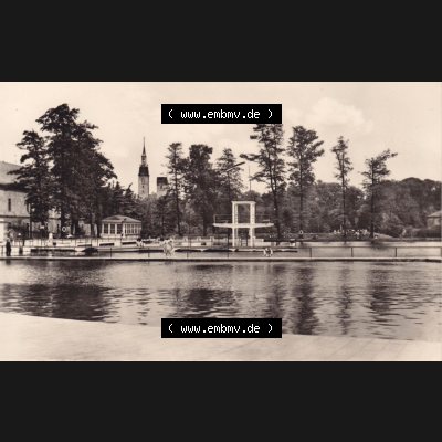 Ansichtskarte DDR, Bezirk Frankfurt (Oder), Kreis Fürstenwalde, Freiberg (Sa.), Johannisbad. Ansichtskarte bzw. Postkarte aus DDR-Zeiten... Sammlung