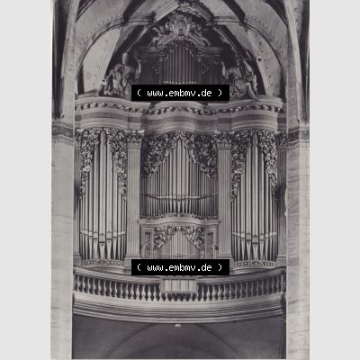 Ansichtskarte DDR, Bezirk Frankfurt (Oder), Kreis Fürstenwalde, Stadt Freiberg, Hochformat, Orgel. Ansichtskarte bzw. Postkarte aus DDR-Zeiten... Sammlung