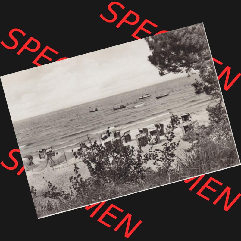 Alte Ansichtskarte DDR Bezirk Rostock, Kreis Greifswald Ostseebad Lubmin in s/w 1966, Ostseebad Lubmin, vom Heldge-Verlag KG, Köthen-Anhalt. Alte Ansichtskarte mit... Sammlung
