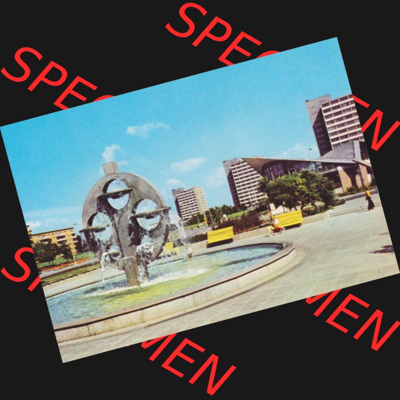 Ansichtskarten DDR Bezirk Rostock, Stadtkreis Rostock, Hansestadt Rostock Südstadt Wasserspieke bzw. Springbrunnen. Alte Ansicht in der DDR Bezirk Rostock, Stadtkreis... Sammlung