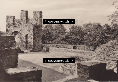 Fotos DDR, Bezirk Karl-Marx-Stadt, Kreis Brand-Erbisdorf, Klein-Stadt Frauenstein Burgruine Frauenstein. Fotos in s/w bzw. in... Sammlung