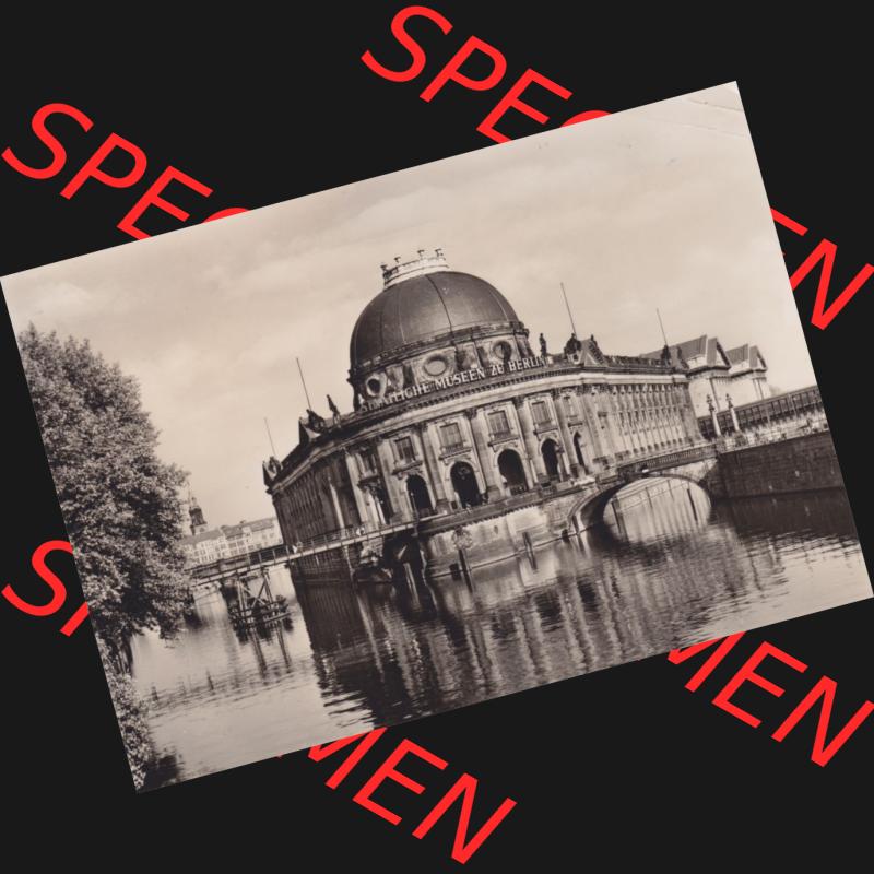 Ansichtskarten DDR Bezirk Berlin, Stadt Berlin in s/w / schwarzweiß, Dick-Foto-Verlag, Erlbach im Vogtland 1964, Staatliche Museen zu Berlin. Stadtansichten... Sammlung