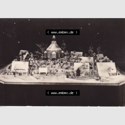Alte Fotos DDR, Bezirk Karl-Marx-Stadt, Kreis Marienberg, Stadt Seiffen, Leporello Erzgebirgisches Spielzeugmuseum Seiffen 1975, Weihachtsberg. Alte Fotos aus DDR-Zeiten... Sammlung