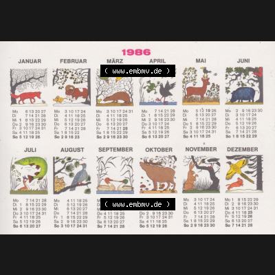 Ansichtskarten DDR Comics, Jäger mit Hund von 1986, Kalender-Postkarte vom Militärverlag der DDR (VEB) - Berlin, Comics gezeichnet von Eugen Gliege Sammlung
