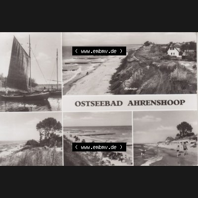 Ansichtskarte DDR Ostseebad Ahrenshoop Kreis Ribnitz-Damgarten (1) Sammlung