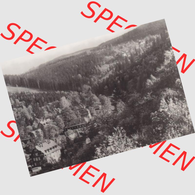 Fotos DDR Bezirk Dresden, Osterzgebirge 1974, Kurort Kipsdorf, mit Bärenfels und Spitzberg. Alte Foto Ansichten, Foto-Mappe vom Verlag VEB-Foto-Verlag, 9934 Erlbach... Sammlung