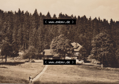 Stadt Oberhof Ansicht von 1962, 5512 Obere Schweizer-Hütte. Sammlung
