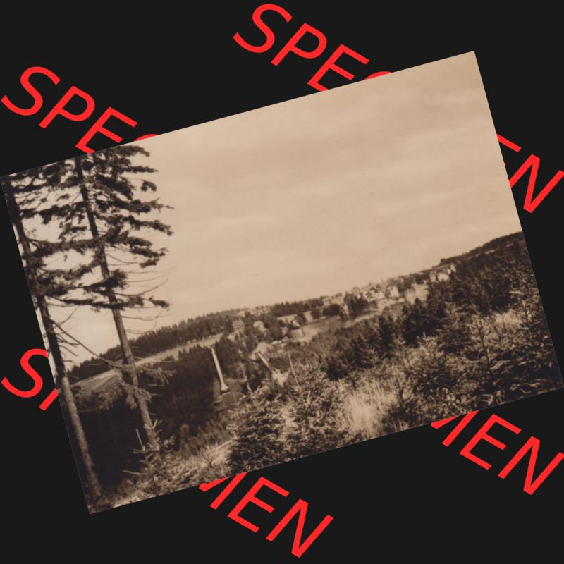 Alte Fotos DDR Bezirk Suhl, Kreis Schmalkalden-Meiningen, Stadt Oberhof Ansicht von 1962. 5512 mit Sprungschanzen. Sammlung