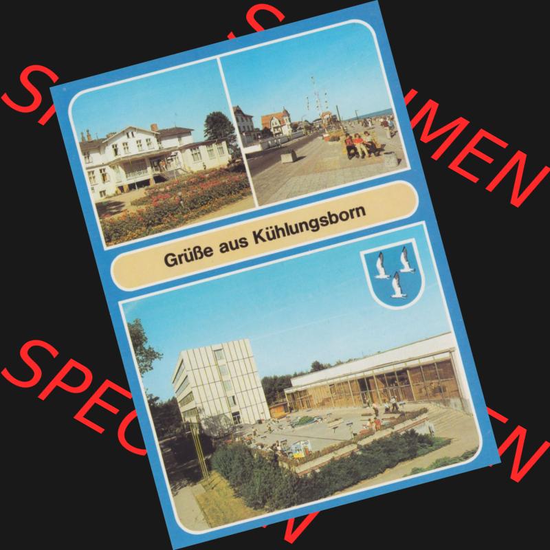 Alte Ansichtskarte DDR Bezirk Rostock, Kreis Bad Doberan, Ostseebad Kühlungsborn Ostsee-Hotel und Reisebüro der DDR, Strandpromenade. Alte Ansichtskarte der DDR Bezirk... Sammlung