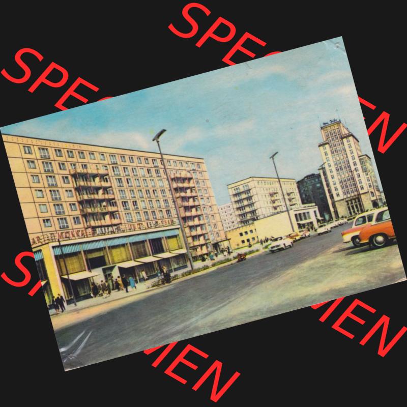 Ansichtskarte DDR Bezirk Berlin, Stadt Berlin Ansicht in Farbe 1965, Karl-Marx-Allee. Stadtansichten der Stadt Berlin, mit Ansicht in Farbe / Color der Hauptstadt der DDR bis... Sammlung