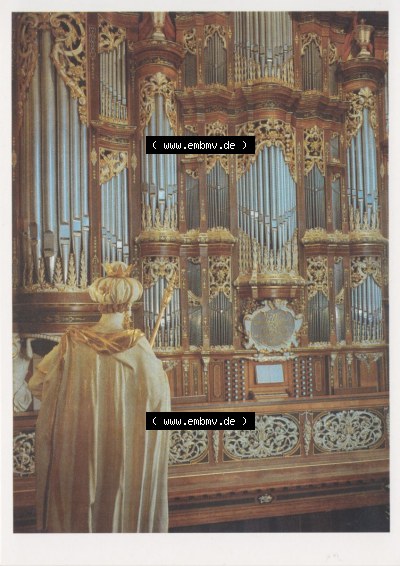 Ansichtskarten DDR Bezirk Leipzig, Kreis Altenburg, Schloss Altenburg 1988, Konzerthalle Schlosskirche Altenburg (3). Alte Ansichtskarten... Sammlung
