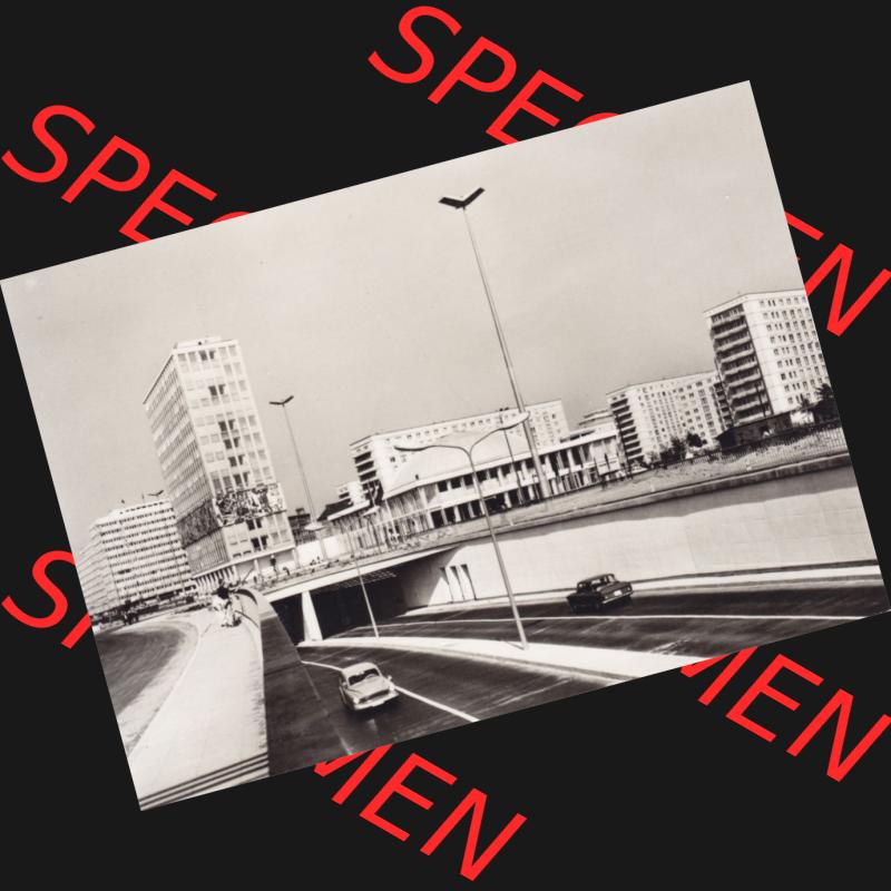 Ansichtskarten DDR Bezirk Berlin, Stadt Berlin in s/w / schwarzweiß, Graphokopie H. Sander K.G. Berlin 1969, Blick auf den neuen Autotunnel.... Sammlung