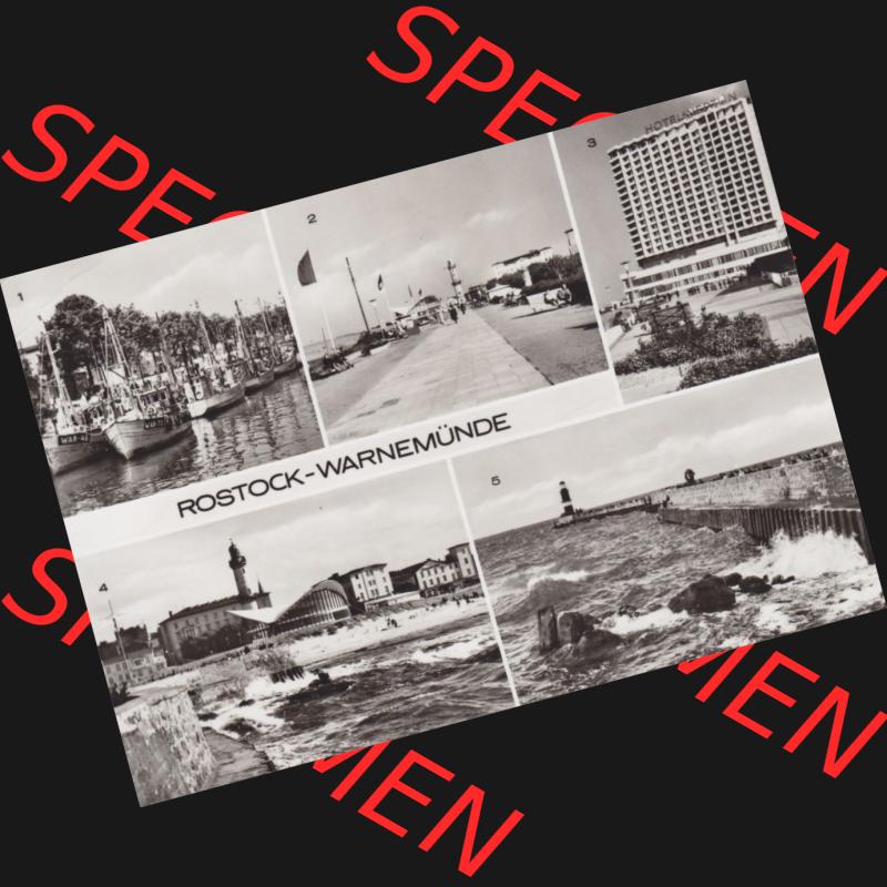 Ansichtskarte DDR Bezirk Rostock, Stadtkreis Rostock, Hansestadt Rostock-Warnemünde Ansicht 1978, Am Alten Strom, Hotel Neptun, Strandpromenade, Gaststätte... Sammlung