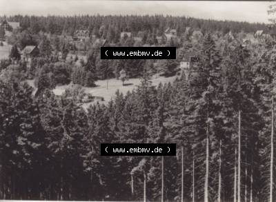 Osterzgebirge 1974, Kurort Bärenburg Osterzgebirge, Ortsteil Oberbärenburg, DDR-Zeiten Bezirk Dresden Osterzgebirge Sammlung
