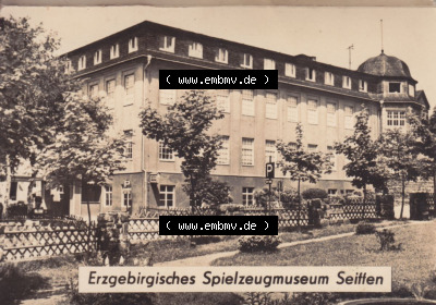 Alte Fotos DDR, Stadt Seiffen, Leporello Erzgebirgisches Spielzeugmuseum Seiffen 1975, Alte Fotos aus DDR-Zeiten Bezirk Karl-Marx-Stadt Sammlung