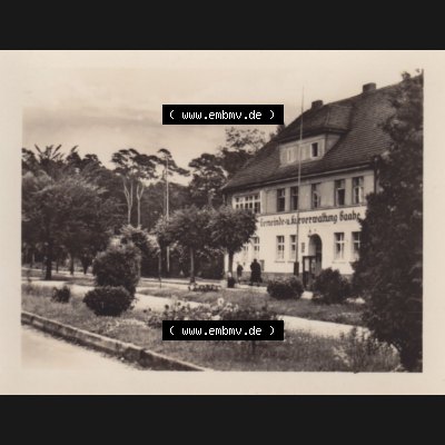 Fotos DDR Bezirk Rostock, Kreis Rügen, Ostseebad Baabe Mappe mit alter Ansicht von 1955, 221 Post, Gemeinde und Kurverwaltung. DDR Bezirk Rostock, Kreis Rügen,... Sammlung