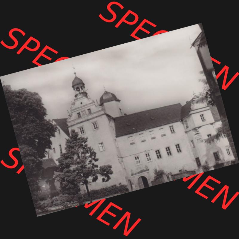 Fotos DDR Bezirk Dresden, Osterzgebirge 1974, Lauenstein im Erzgebirge, Schloß. Alte Foto Ansichten, Foto-Mappe vom Verlag VEB-Foto-Verlag, 9934 Erlbach I.... Sammlung