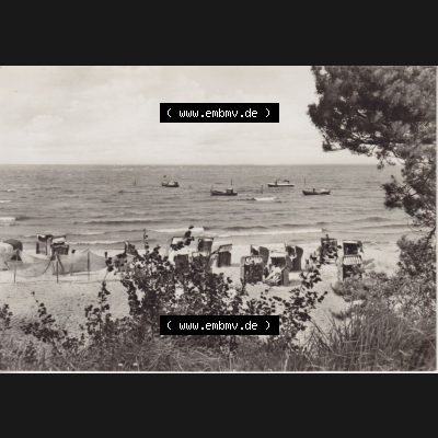 Alte Ansichtskarte DDR Bezirk Rostock, Kreis Greifswald Ostseebad Lubmin in s/w 1966, Ostseebad Lubmin, vom Heldge-Verlag KG, Köthen-Anhalt. Alte Ansichtskarte mit... Sammlung