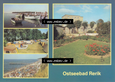 Ansichtskarte bzw. Postkarte aus DDR-Zeiten, Ostseebad Rerik im Norden der DDR Sammlung