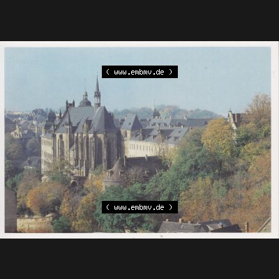 Ansichtskarten DDR Bezirk Leipzig, Kreis Altenburg, Schloss Altenburg 1988, Konzerthalle Schlosskirche (1). Alte Ansichtskarten in der DDR, 1. Auflage 1988... Sammlung