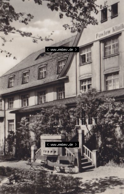 Ansichten-Mappe von 1977, Pawlow-Klinik Sammlung