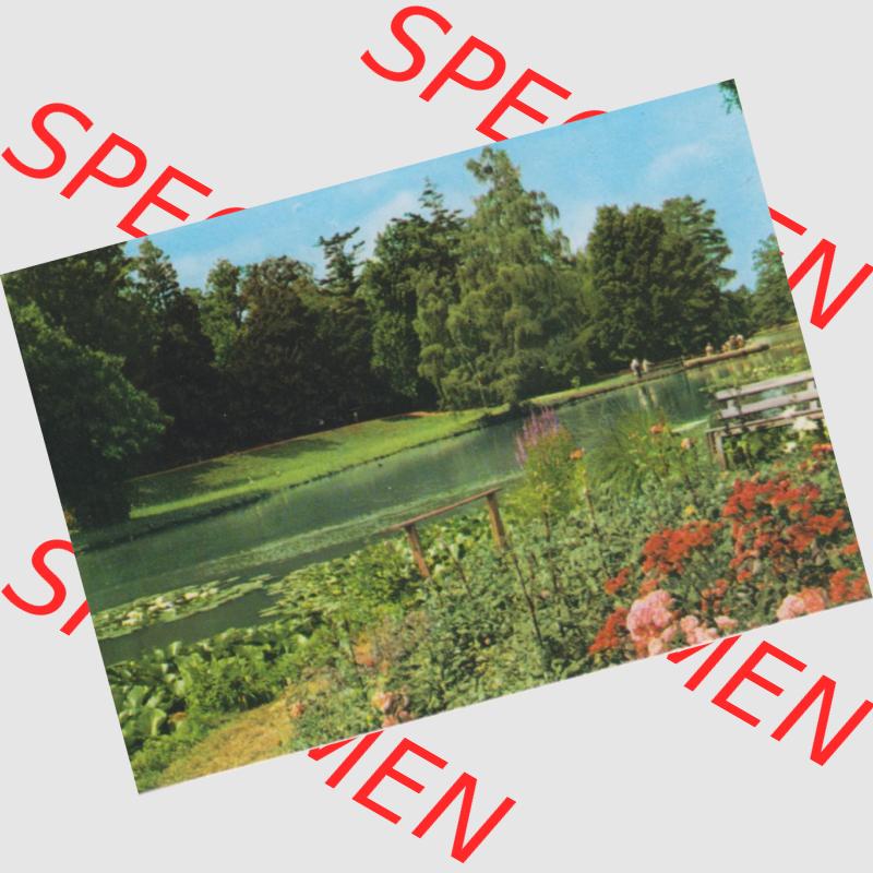 Fotos DDR Bezirk Halle, Kreis Wittenberg, Wörlitzer Park Blick von der Roseninsel. Foto-Abzüge aus DDR-Zeiten Bezirk Halle der Deutschen Demokratischen Republik vom Bezirk... Sammlung