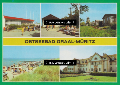 DDR Bezirk Rostock, Kreis Rostock, Ostseebad Graal-Müritz der DDR, Fotos, online Katalog für Ansichtskarten und Fotos aus DDR-Zeiten Sammlung