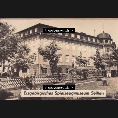 Alte Fotos DDR, Bezirk Karl-Marx-Stadt, Kreis Marienberg, Stadt Seiffen, Leporello Erzgebirgisches Spielzeugmuseum Seiffen 1975, Erzgebirgisches Spielzeugmuseum Seiffen.... Sammlung