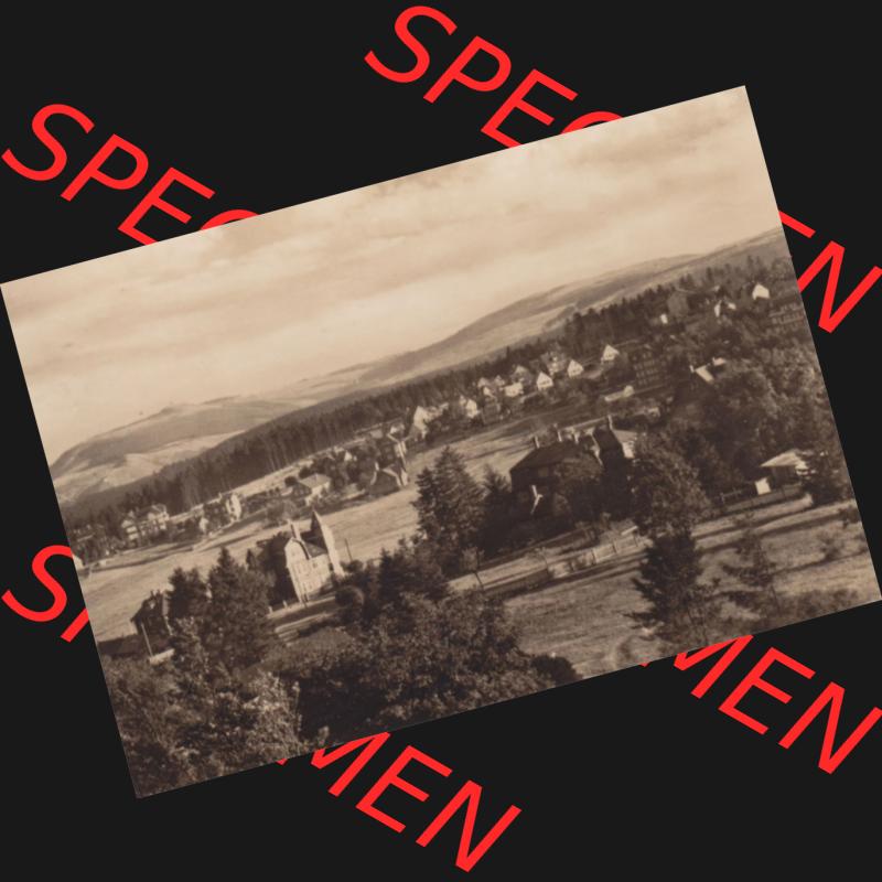 Alte Fotos DDR Bezirk Suhl, Kreis Schmalkalden-Meiningen, Stadt Oberhof Ansicht von 1962, 5511 Oberhof in Thüringen. Sammlung
