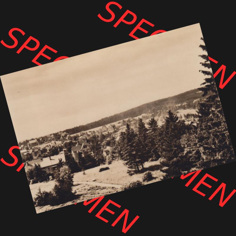 Alte Fotos DDR Bezirk Suhl, Kreis Schmalkalden-Meiningen, Stadt Oberhof Ansicht von 1962, 5522 Gesamtansicht Oberhof. Sammlung