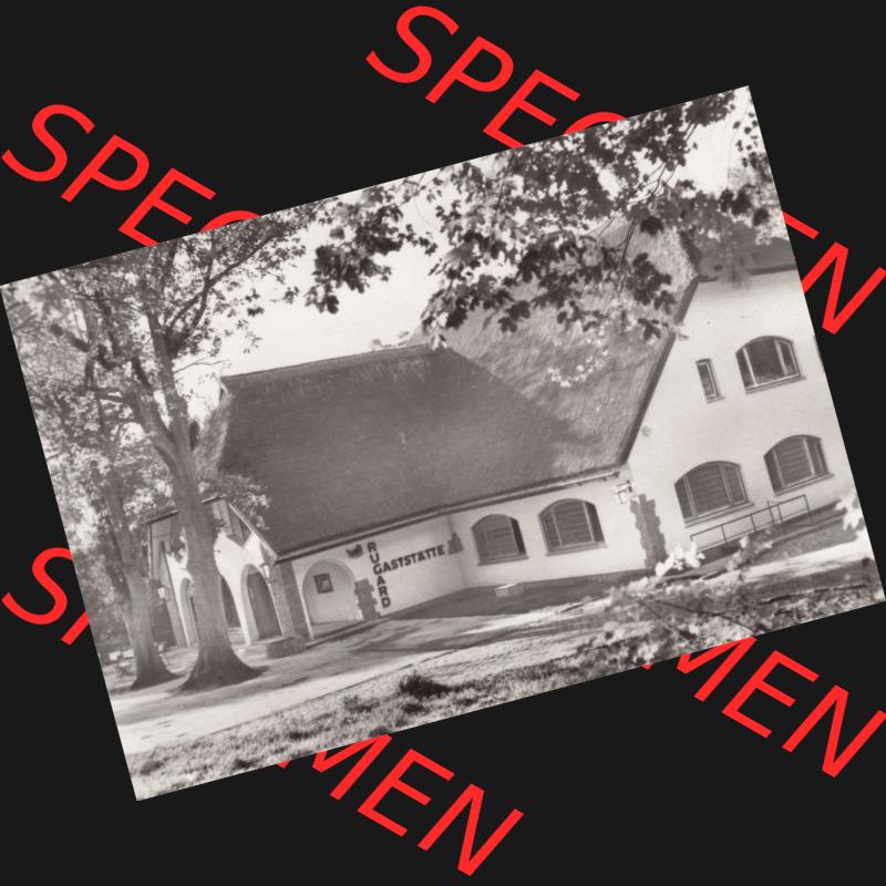 Alte Ansichtskarte DDR Bezirk Rostock, Kreis Rügen (Insel Rügen), Stadt Bergen - Rugard HO-Gaststätte 1974, Bergen auf Rügen - Rugard-Gaststätte (1) Sammlung