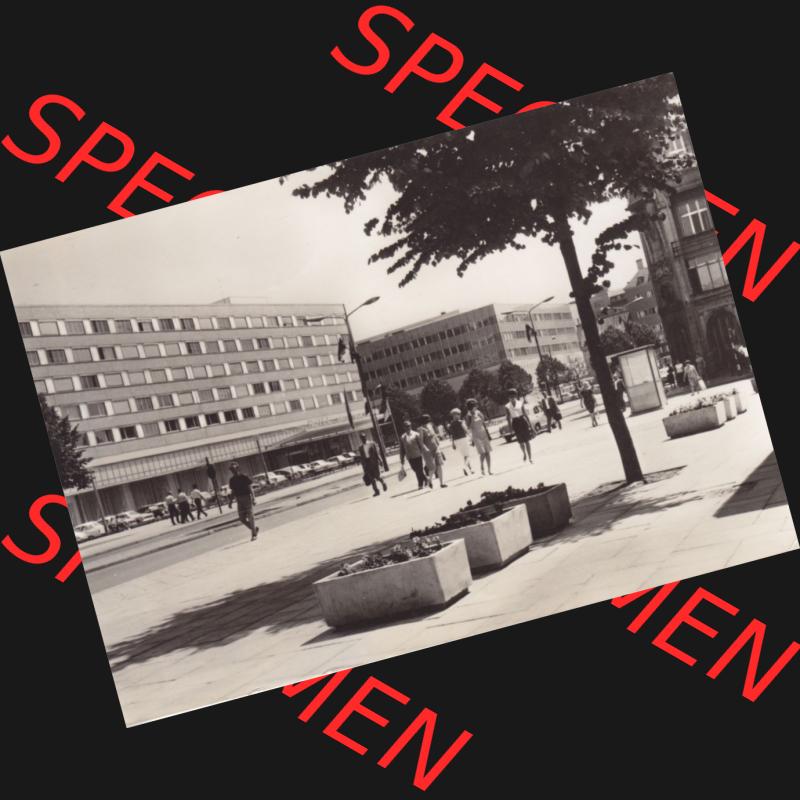 Ansichtskarten DDR Bezirk Berlin, Stadt Berlin in s/w / schwarzweiß, Graphokopie H. Sander K.G. Berlin 1966, Interhotel Unter den Linden. Stadtansichten... Sammlung