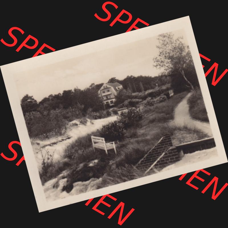 Fotos DDR Bezirk Rostock, Kreis Rügen, Ostseebad Baabe Mappe mit alter Ansicht von 1955, 448 Strandpromenade. DDR Bezirk Rostock, Kreis Rügen, Ostseebad Baabe... Sammlung