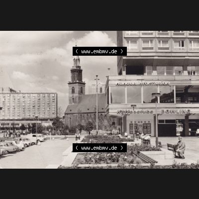 Ansichtskarte DDR Bezirk Berlin, Stadt Berlin in s/w 1961, Planet-Verlag Berlin, An der Rathauspassage. Stadtansichten der Stadt Berlin, mit Ansicht der Hauptstadt der... Sammlung