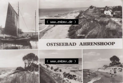 Ansichtskarte DDR Ostseebad Ahrenshoop Kreis Ribnitz-Damgarten (1) Sammlung