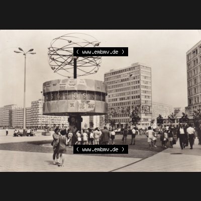 Ansichtskarten DDR Bezirk Berlin, Stadt Berlin in s/w / schwarzweiß, Verlag Felix Setecki, Berlin 1970, Alexanderplatz in Berlin. Alte Stadtansichten der Stadt... Sammlung