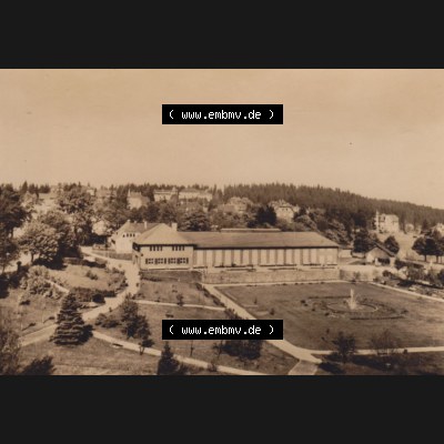 Alte Fotos DDR Bezirk Suhl, Kreis Schmalkalden-Meiningen, Stadt Oberhof Ansicht von 1962, 5527 Haus der Freundschaft. Sammlung