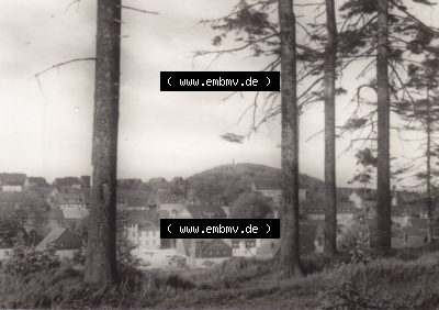 Osterzgebirge 1974, Altenberg i Erzgebirge, Erholungsheim der TU Dresden, Haus Bergwacht, DDR-Zeiten Bezirk Dresden Osterzgebirge Sammlung