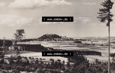 Ansichten-Mappe von 1977, Blick nach Augustusburg im Erzgebirge Sammlung