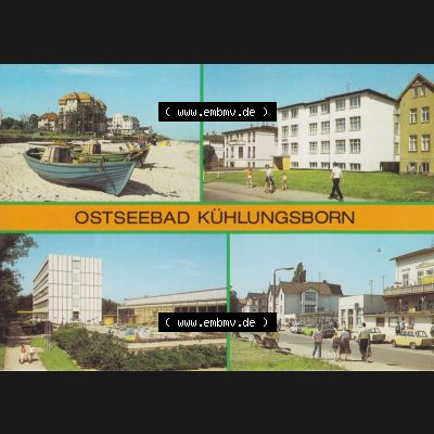 Alte Ansichtskarte DDR Bezirk Rostock, Kreis Bad Doberan, Ostseebad Kühlungsborn FDGB- Erholungsheim Schloss am Meer, Franz Frank, Ernst Gruber. Alte Ansichtskarte der... Sammlung