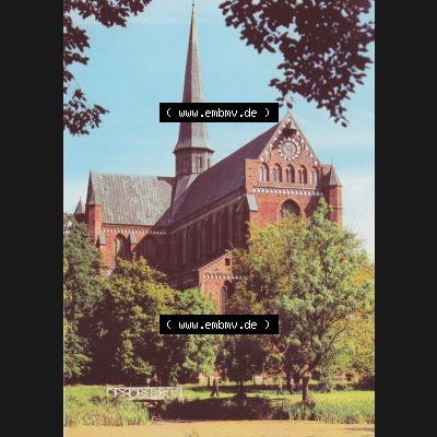 Ansichtskarte DDR Bezirk Rostock, Kreis Bad Doberan, Stadt Bad Doberan, 1981, Münster, Kirche. alte Ansichtskarte der DDR Bezirk Rostock, Kreis Bad Doberan,... Sammlung