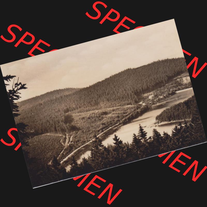 Alte Fotos DDR Bezirk Suhl, Kreis Schmalkalden-Meiningen, Stadt Oberhof Ansicht von 1962, 5524 Lütschetalsperre in Thüringen. Sammlung