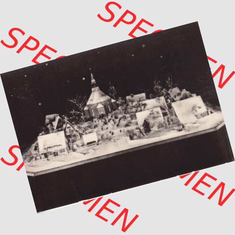 Alte Fotos DDR, Bezirk Karl-Marx-Stadt, Kreis Marienberg, Stadt Seiffen, Leporello Erzgebirgisches Spielzeugmuseum Seiffen 1975, Weihachtsberg. Alte Fotos aus DDR-Zeiten... Sammlung