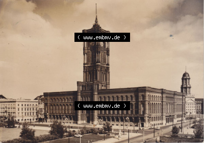 Dick-Foto-Verlag, Erlbach im Vogtland 1963, Mir Rathaus in Berlin, DDR bis 1990 zu DDR-Zeiten Sammlung