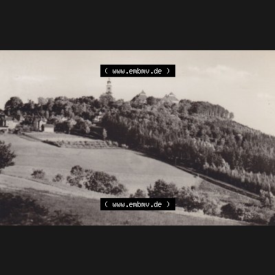 Altes Foto der DDR, Bezirk Karl-Marx-Stadt, Kreis Flöha, Stadt Augustusburg, Ansichten-Mappe von 1977, Augustusburg im Erzgebirge Sammlung