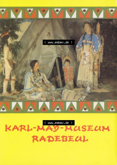 1987, Karl-May-Museum Radebeul. Alte Ansichtskarte, Kreis Dresden, Radebeul Karl-May-Museum hier im online Katalog katalogisiert Sammlung