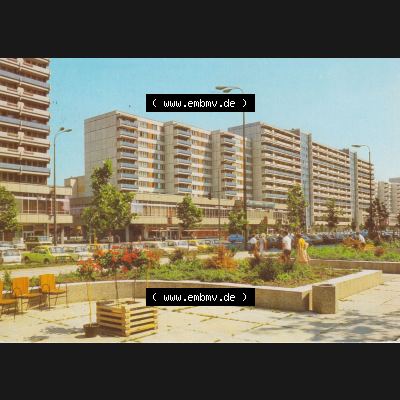 Ansichtskarte DDR Bezirk Berlin, Stadt Berlin Ansicht in Farbe 1985, Leipziger Straße. Stadtansichten der Stadt Berlin, mit Ansicht in Farbe / Color der Hauptstadt der... Sammlung